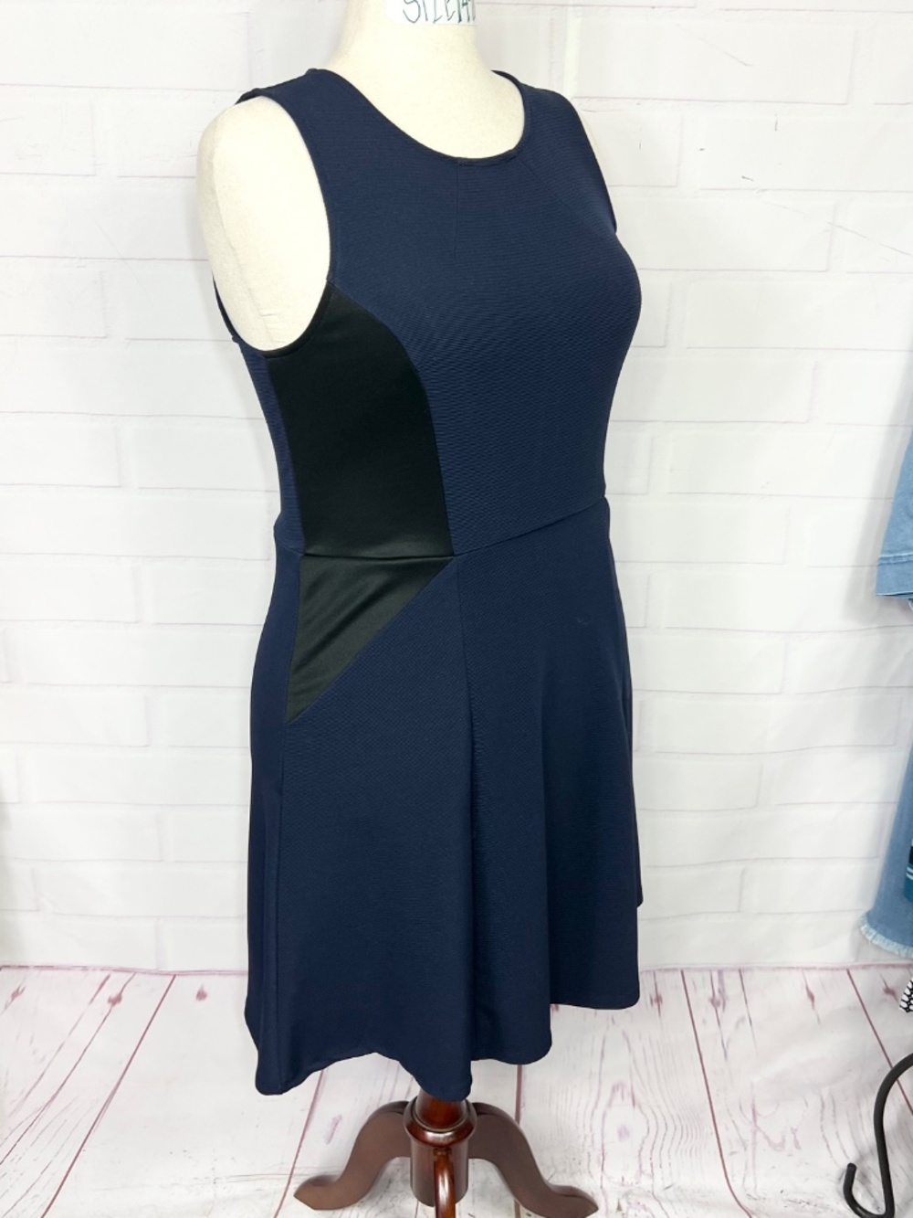 👗NWT🤩 |•MOSSIMO•| Navy Blue & Black Dress Size XL